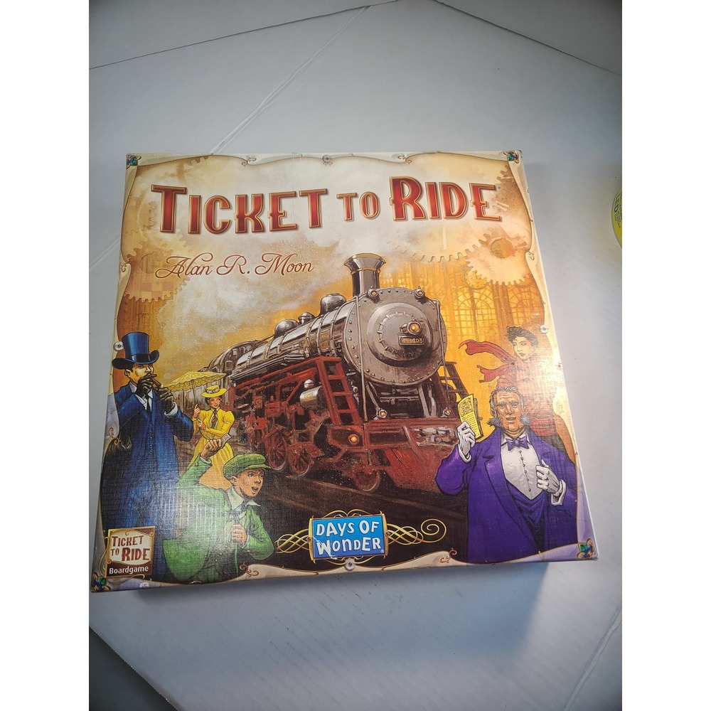 Ticket to Ride Board Game Days of Wonder Alan R Moon North America Family Fun